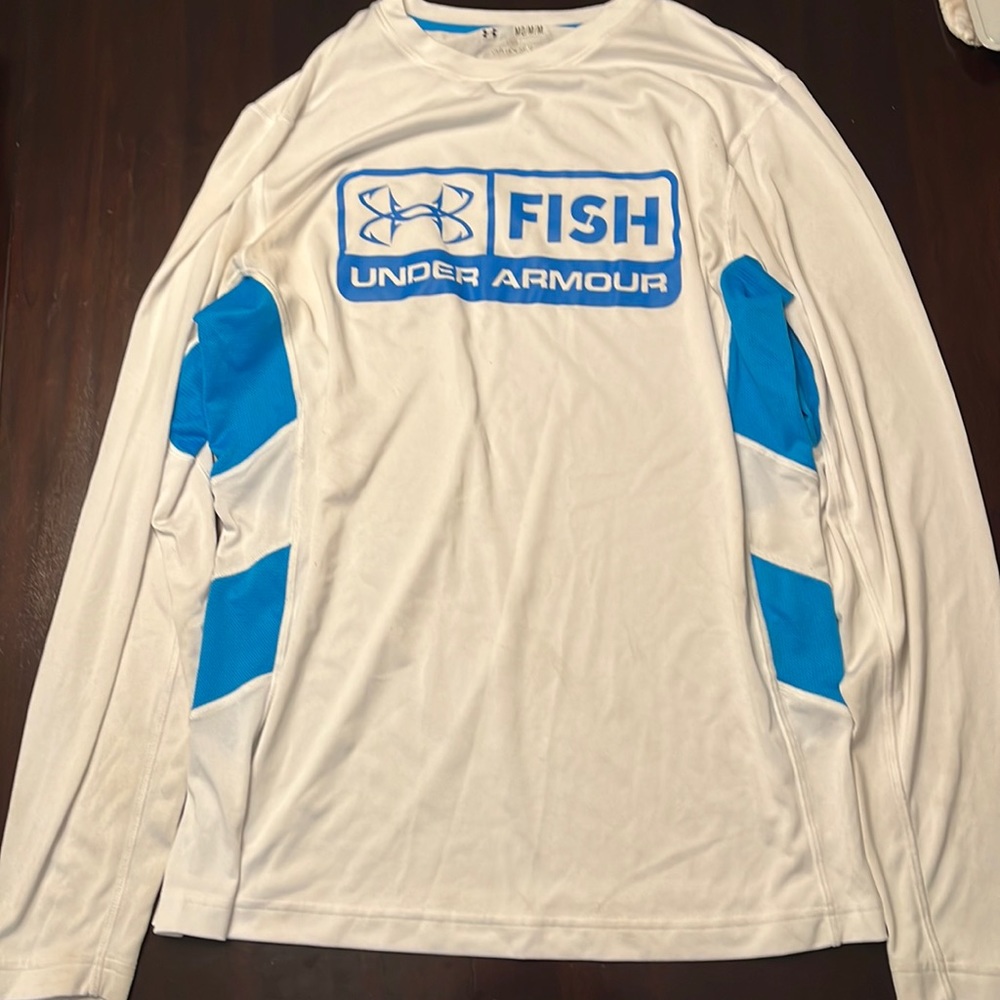 Mens Under Armour Fishing Shirt